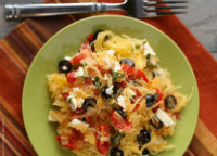 Mediterranean Spaghetti Squash
