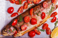 Tomato Parsley Trout